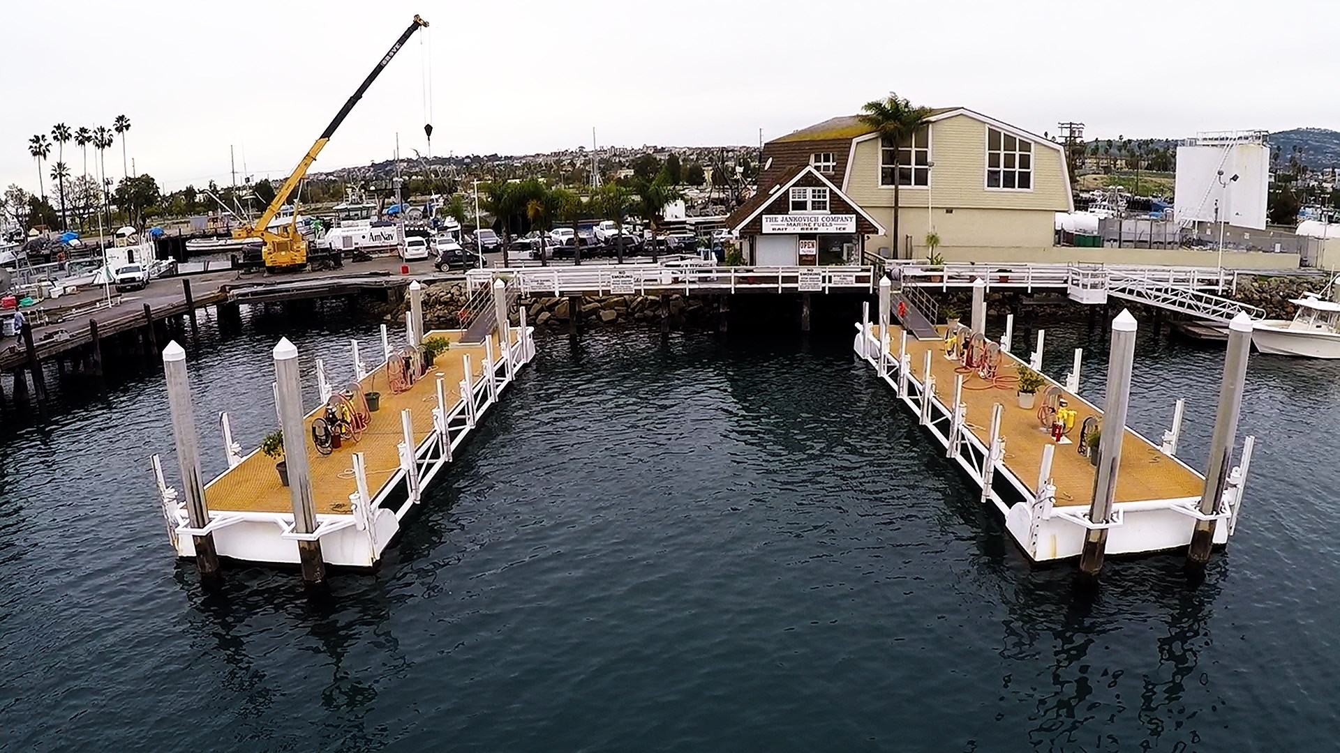 yacht basin fuel dock